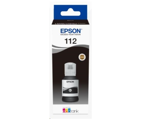 EPSON ink čer 112 EcoTank Pigment Black ink bottle