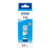 EPSON ink bar 112 EcoTank Pigment Cyan ink bottle