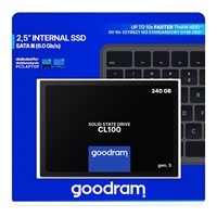 GOODRAM SSD CL100 Gen.3 240GB, SATA III, 2.5", (R:520/W:400MB/s)
