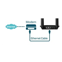 TP-Link TL-MR100 WiFi4 router (N300, 4G LTE, 2,4GHz, 1x100Mb/s LAN, 1x100Mb/s LAN/WAN, 1xmicroSIM)