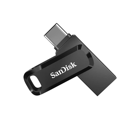 SanDisk Flash Disk 512GB Ultra Dual Drive Go, USB-C 3.2, Černá