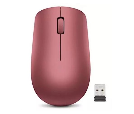 Lenovo 530 Wireless Mouse (Cherry Red) - myš