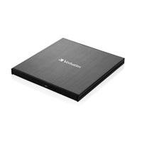 VERBATIM externí mechanika DVD-RW Rewriter USB-C, černá + NERO