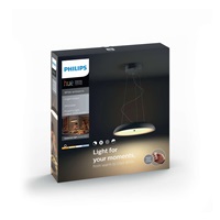 PHILIPS Amaze Závěsné svítidlo, Hue White ambiance, 230V, 1x39W integ.LED, Černá