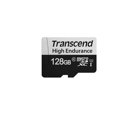 TRANSCEND MicroSDXC karta 128GB 350V, High Endurance