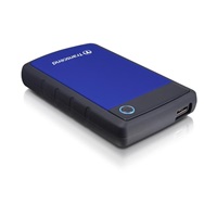 TRANSCEND externí HDD 2,5" USB 3.0 StoreJet 25H3B, 4TB, Blue (nárazuvzdorný)
