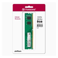 TRANSCEND DIMM DDR4 8GB 2666MHz 1Rx16 1Gx16 CL19 1.2V
