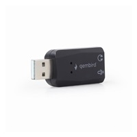 GEMBIRD Adapter USB zvuková karta, Virtus Plus
