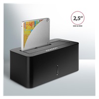 AXAGON ADSA-SN, USB 3.2 Gen1 - SATA 6G, 2.5"/3.5" HDD/SSD dokovací stanice