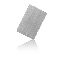 VERBATIM HDD 2.5" 1TB Store 'n' Go ALU Slim Portable Hard Drive USB 3.2, Space gray
