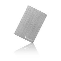 VERBATIM HDD 2.5" 1TB Store 'n' Go ALU Slim Portable Hard Drive USB 3.2, Silver