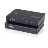 ATEN Extender PC-konzole DVI, HDBaseT 2.0, USB, RS-232, audio, 1920 x 1200 bodů/100m