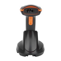 MANHATTAN Barcode Scanner BT Scanner and Cradle Black USB HID, black, Retail Box