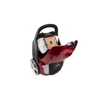 Orava Volcano vysavač, 600 W, sáčkový, objem 4 l, ECO motor, 68 dB, akční rádius 9 / 6 m, červená