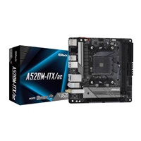 ASRock MB Sc AM4 A520M-ITX/AC, AMD A520, 2xDDR4, HDMI, DP