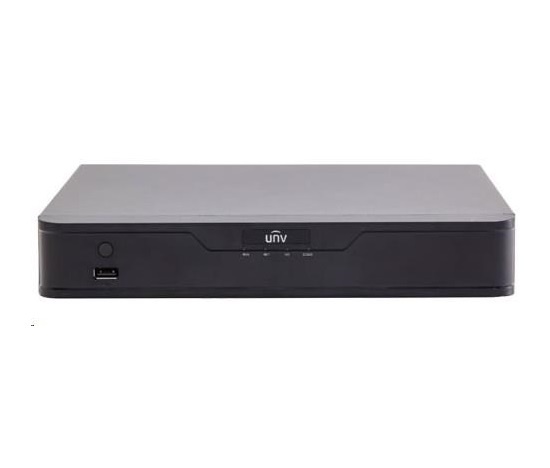 Uniview Hybridní NVR, 8x analog / 12x IP, 2x HDD (až 10TB), HDMI + VGA Full HD, 2x USB 2.0, ONVIF