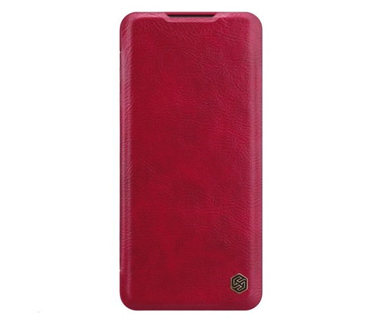 Nillkin Qin Leather Case pro Xiaomi Mi Note 10 / 10 Pro (Red)