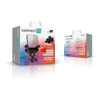 CONNECT IT InCarz SPIDER univerzální držák do auta, do mřížky, černo-stříbrný
