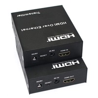 PREMIUMCORD HDMI extender na 120m, over IP, jeden vysílač na více přijímačů