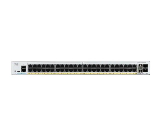 Cisco Catalyst C1000-48P-4X-L, 48x10/100/1000, 4xSFP+, PoE