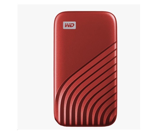 SanDisk WD My Passport SSD externí 500GB , USB-C 3.2 ,1050/1000MB/s R/W PC & Mac ,Red