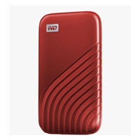 SanDisk WD My Passport SSD externí 500GB , USB-C 3.2 ,1050/1000MB/s R/W PC & Mac ,Red