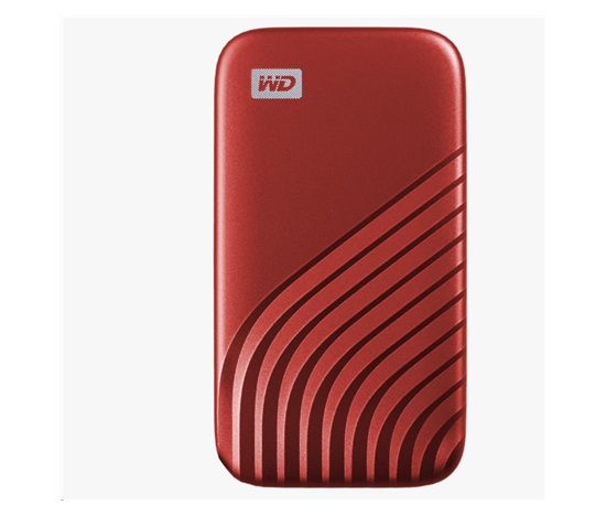 SanDisk WD My Passport SSD externí 1TB , USB-C 3.2 ,1050/1000MB/s R/W PC & Mac ,Red
