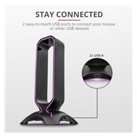 TRUST stojan na sluchátka GXT 265 Cintar RGB Headset Stand