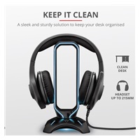 TRUST stojan na sluchátka GXT 265 Cintar RGB Headset Stand