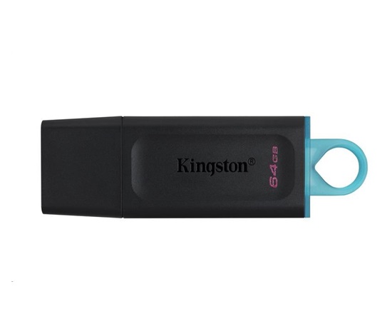 Kingston Flash Disk 64GB USB3.2 Gen 1 DataTraveler Exodia (Black + Teal)