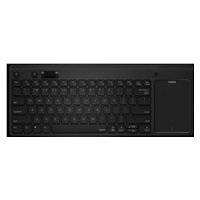 RAPOO klávesnice K2800 bezdrátová s TouchPadem, černá