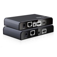 PREMIUMCORD HDMI extender na 120m přes LAN, over IP, HDBitT, lokální HDMI výstup