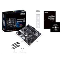 ASUS MB Sc AM4 PRIME B450M-A II, AMD B450, 4xDDR4, 1xHDMI, 1xDVI, 1xVGA, mATX