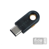 Yubico/YubiKey authentication multifunction USB-C token.