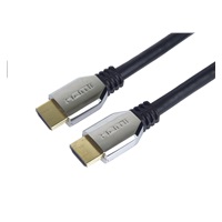 PREMIUMCORD Kabel HDMI 2.1 High Speed + Ethernet kabel (Zinc Alloy krytky, zlacené konektory) 3m