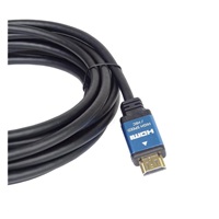 PREMIUMCORD Kabel HDMI - Ultra HDTV, 1m (kovové, zlacené konektory)