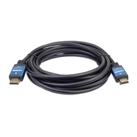 PREMIUMCORD Kabel HDMI - Ultra HDTV, 1m (kovové, zlacené konektory)