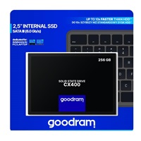 GOODRAM SSD CX400 Gen.2 256GB, SATA III, 2.5", (R:550/W:500MB/s)