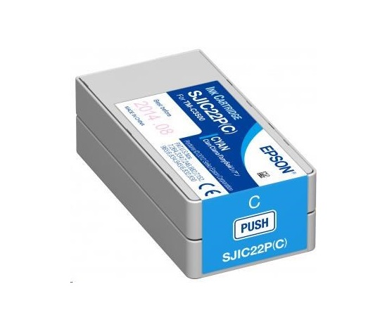 Epson cartridge, cyan