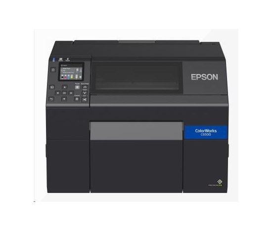 Epson ColorWorks CW-C6500Ae, cutter, disp., USB, Ethernet, black