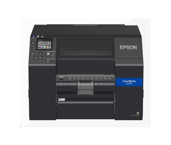 Epson ColorWorks CW-C6500Pe, peeler, disp., USB, Ethernet, black