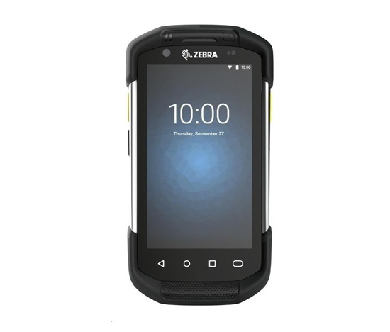 Zebra TC77, 2D, MR, BT, Wi-Fi, 4G, NFC, GPS, GMS, Android