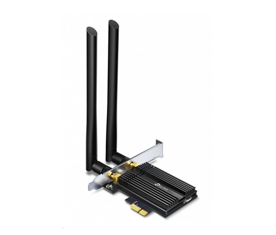 TP-Link Archer TX50E WiFi6 PCIe adapter (AX3000,2,4GHz/5GHz,Bluetooth5.0)