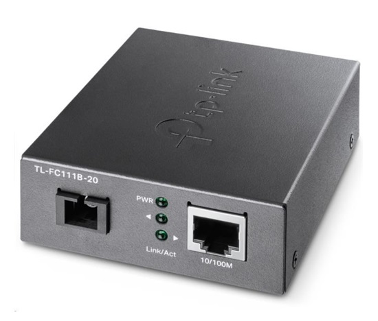 TP-Link TL-FC111B-20 WDM media konvertor (1x100Mb/s, 1x simplex SC, SM, 1310/1550nm, 20km)