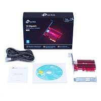 TP-Link TX401 PCIe adapter (1xPCIe3.0,1x10GbE)