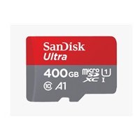 SanDisk MicroSDXC karta 400GB Ultra (120 MB/s, A1 Class 10 UHS-I, Android) + adaptér