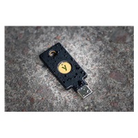 Yubico / YubiKey authentication multifunctional USB-C token with NFC support.