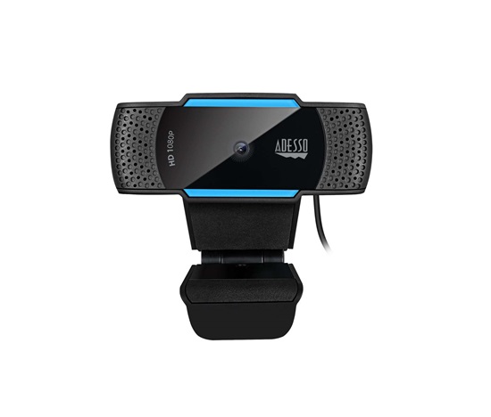 ADESSO webkamera CyberTrack H5 (1080P HD Auto Focus, duální mikrofon, bezpečnostní záklopka)
