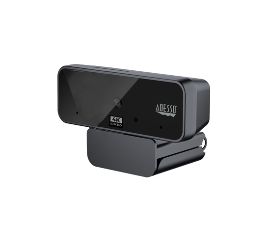 ADESSO webkamera CyberTrack H6 (4K Ultra HD, 8MP,  Auto Focus, duální mikrofon, bezpečnostní záklopka)