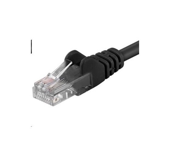 PREMIUMCORD Patch kabel UTP RJ45-RJ45 CAT5e 1.5m černá